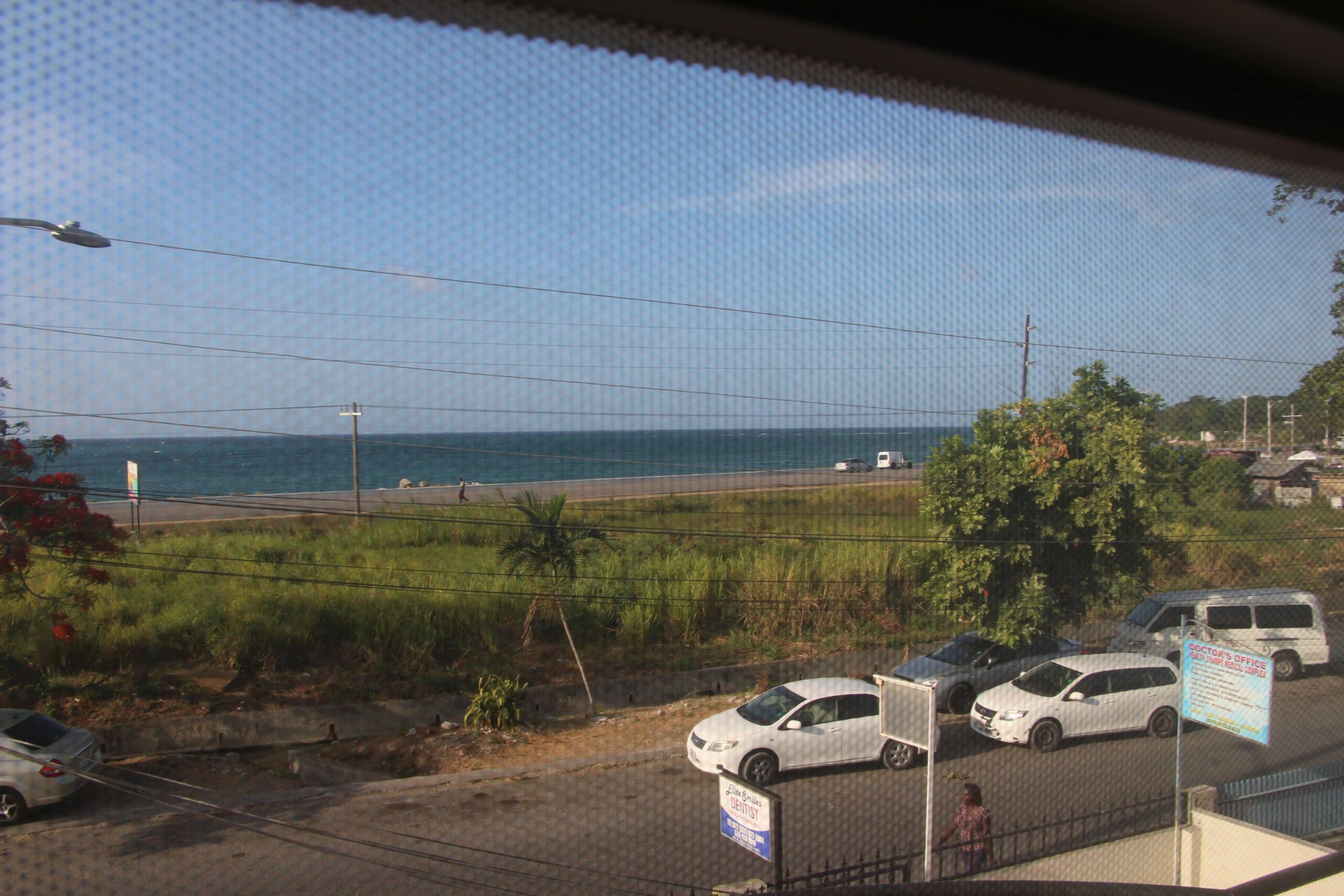 The Caribbean Sea viewed from the Elite Smiles practice