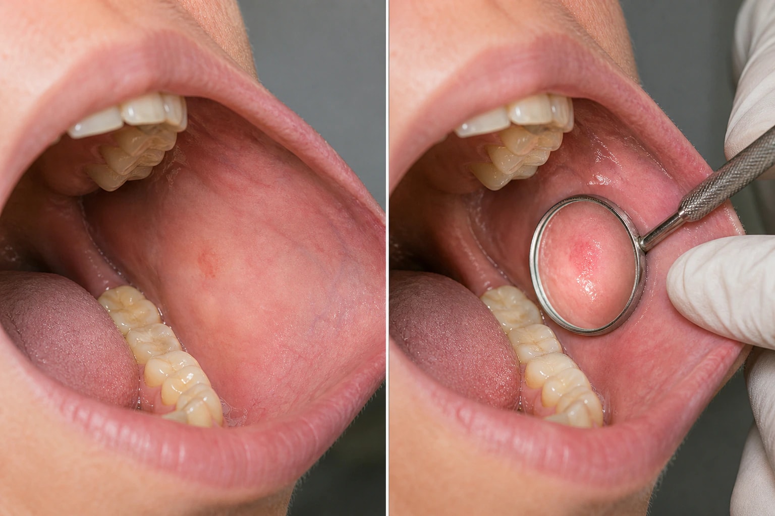 Direct view — representative oral cancer screenings visualization